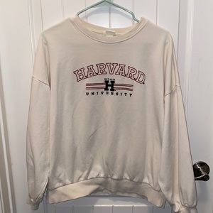 H&M Harvard crew neck.